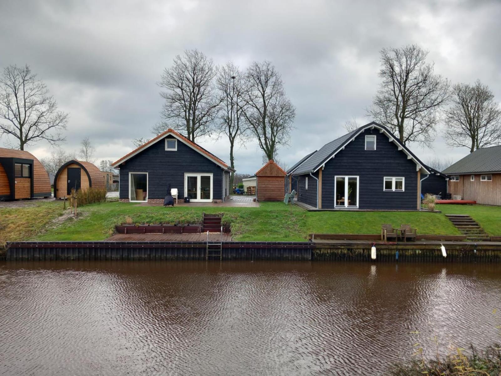 Waterhuis Friesland Oudwoude Zewnętrze zdjęcie